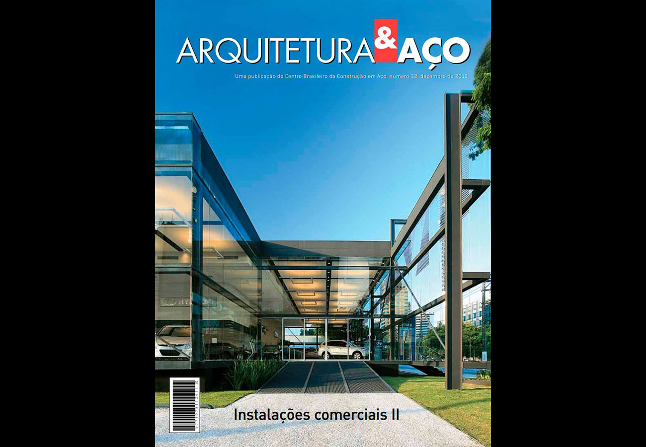 Revista Arquitetura & Aço – Para pronta entrega estrutura em aço agiliza reforma de supermercado em Santa Catarina